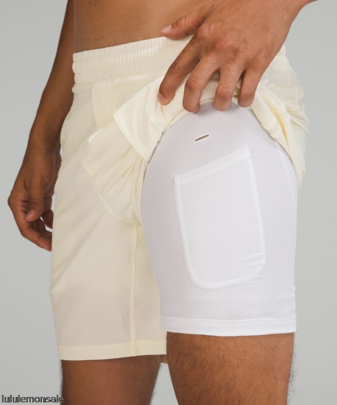 Lululemon Deutschland DELULU818 | Zitronensorbet Schrittbrecher Gefüttert Kurz 7